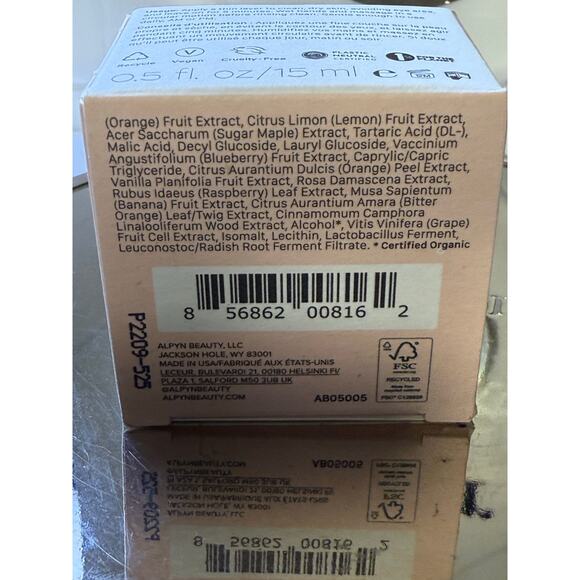 Alpyn Beauty Wild Huckleberry 8-Acid Polishing Peel- 15mL - NEW in BOX - Picture 5 of 5